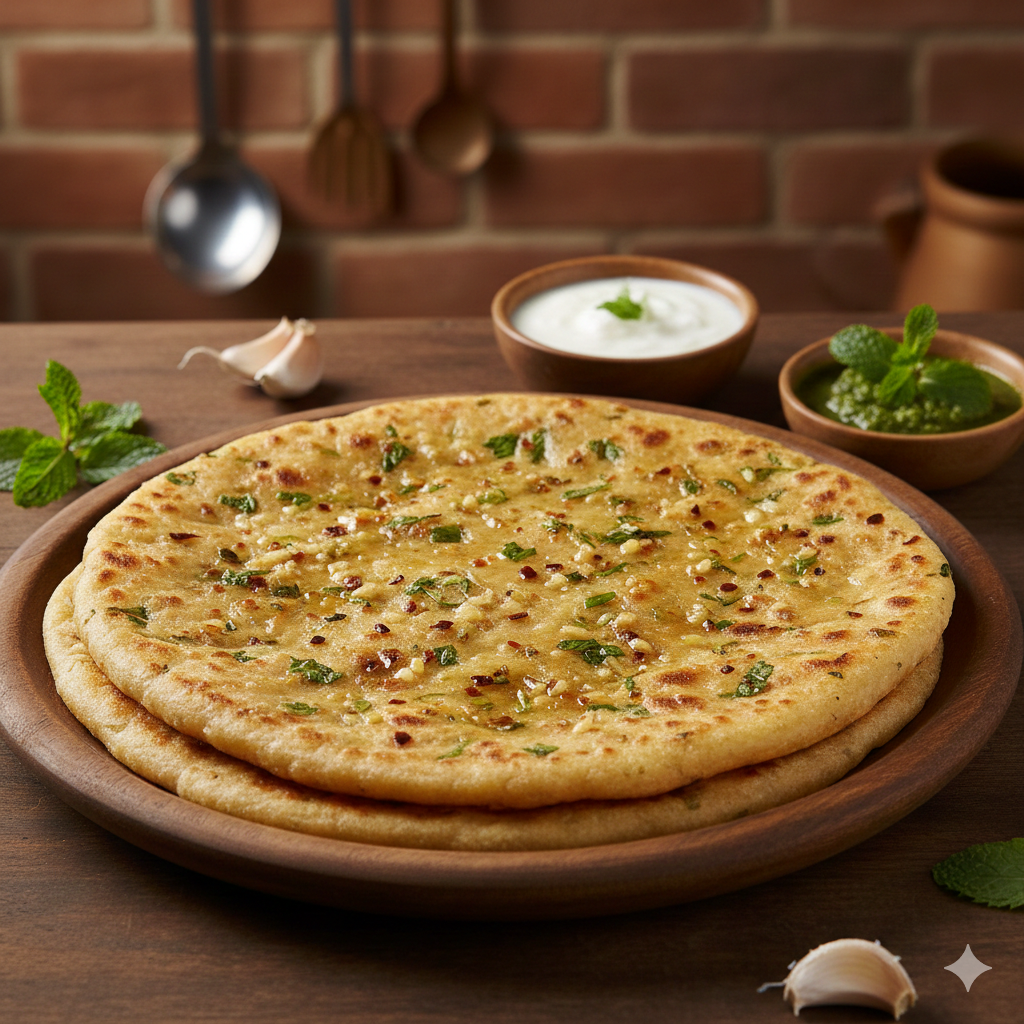 Garlic Parantha